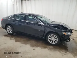 2025 Chevrolet Malibu LT with VIN 1G1ZD5ST3SF127186, listed as a Copart auction lot 53075835 with 10,635 mi miles and Salvage Title. Bid and sale history available at DreamBid. Image 4.