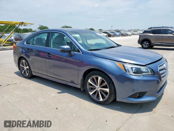 2015 Subaru Legacy Limited with VIN 4S3BNBJ6XF3014956, listed as a Copart auction lot 61014265 with 37,033 mi miles and Clean title. Bid and sale history available at DreamBid. Image 4.