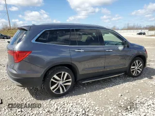 2016 Honda Pilot Touring with VIN 5FNYF6H98GB035114, listed as a Copart auction lot 49123905 with 117,591 mi miles and Clean Title. Bid and sale history available at carsss.com. Image 3.