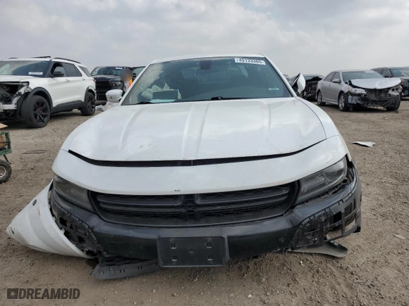 2020 Dodge Charger Police with VIN 2C3CDXKT8LH111899, listed as a Copart auction lot 49133385 with 48,402 mi miles and Salvage Title. Bid and sale history available at carsss.com. Image 5.