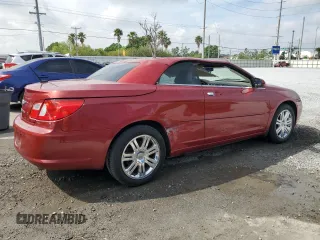 2008 Chrysler Sebring Limited with VIN 1C3LC65M58N101007, listed as a Copart auction lot 50083235 with 74,516 mi miles and Salvage title. Bid and sale history available at DreamBid. Image 3.