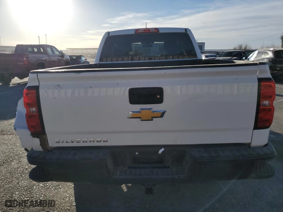 2018 Chevrolet Silverado 1500 Work Truck with VIN 1GCVKNEC7JZ343899, listed as a Copart auction lot 45797695 with 130,099 mi miles and Salvage Title. Bid and sale history available at carsss.com. Image 6.