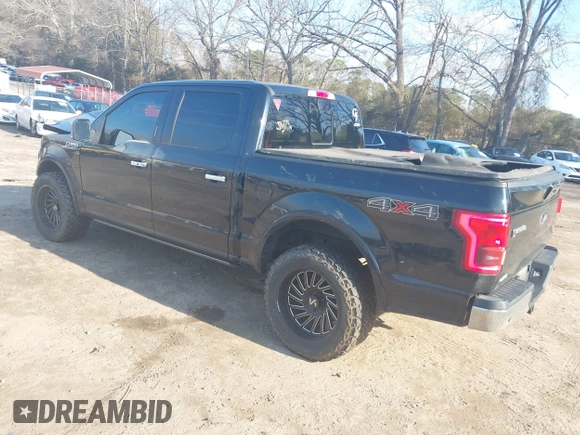 2017 Ford F-150 XL with VIN 1FTEW1EF3HFA84749, listed as a IAAI auction lot 41476220 with 174,958 mi miles. Bid and sale history available at carsss.com. Image 3.