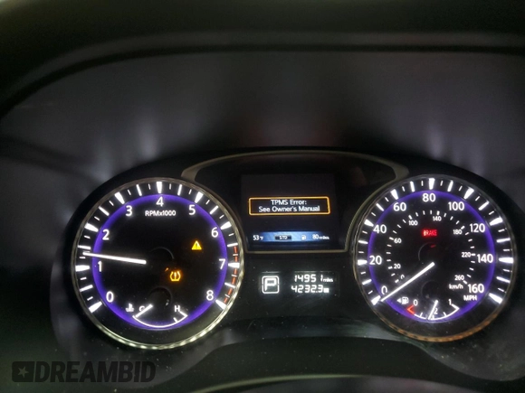 2020 Infiniti QX60 Luxe with VIN 5N1DL0MN7LC532276, listed as a Copart auction lot 50309855 with 14,951 mi miles and Salvage Title. Bid and sale history available at DreamBid. Image 9.
