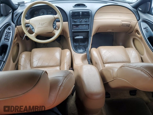 1994 Ford Mustang z VIN 1FALP45T3RF143074, wystawiony jako Copart lot #51442685 z przebiegiem 144 966 mil mil oraz Szkoda całkowita • Salvage title. Historia ofert i sprzedaży dostępna na DreamBid. Obrazek 8.