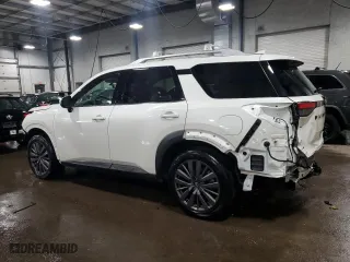 2024 Nissan Pathfinder SL with VIN 5N1DR3CD3RC253912, listed as a Copart auction lot 42677425 with 16,214 mi miles and Salvage Title. Bid and sale history available at carsss.com. Image 2.