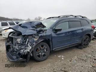 2024 Subaru Ascent Onyx Limited z VIN 4S4WMAKD8R3431729, wystawiony jako Copart lot #84836334 z przebiegiem Nie podano mil oraz Szkoda całkowita • Salvage title. Historia ofert i sprzedaży dostępna na DreamBid. Obrazek 1.