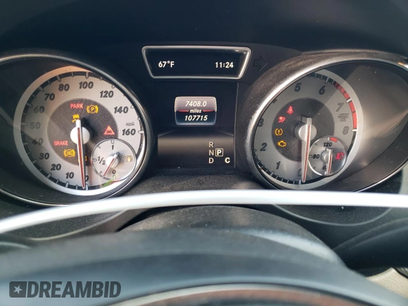 2016 Mercedes-Benz CLA 250 with VIN WDDSJ4GB0GN339316, listed as a Copart auction lot 47686634 with 107,715 mi miles and . Bid and sale history available at DreamBid. Image 9.