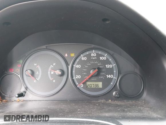 2005 Honda Civic Cpe VP with VIN 1HGEM21105L058145, listed as a IAAI auction lot 42137371 with 207,361 mi miles. Bid and sale history available at carsss.com. Image 7.
