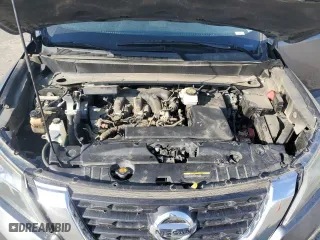 2017 Nissan Pathfinder SV with VIN 5N1DR2MN8HC678901, listed as a Copart auction lot 46907735 with 142,241 mi miles and Clean Title. Bid and sale history available at carsss.com. Image 12.