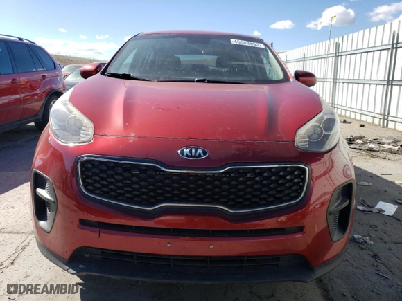2018 Kia Sportage LX with VIN KNDPM3AC4J7450370, listed as a Copart auction lot 46543895 with 140,530 mi miles and Salvage Title. Bid and sale history available at carsss.com. Image 5.