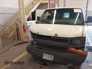 2011 Chevrolet Express Cargo Van with VIN 1GCWGGFAXB1122893, listed as a IAAI auction lot 41695753 with 232,658 mi miles. Bid and sale history available at carsss.com. Image 12.