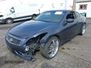2008 Infiniti G37 Coupe Journey with VIN JNKCV64E48M106770, listed as a IAAI auction lot 41937434 with 170,448 mi miles. Bid and sale history available at carsss.com. Image 6.