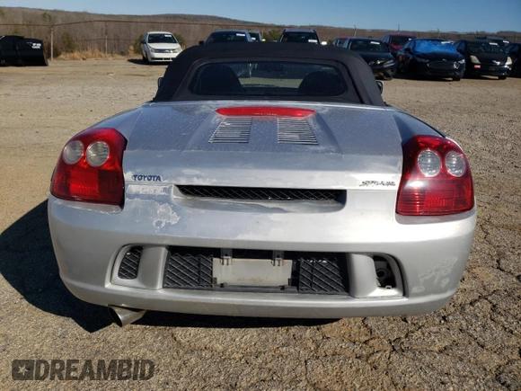 2003 Toyota MR2 z VIN JTDFR320630056446, wystawiony jako Copart lot #49596745 z przebiegiem 126 066 mil mil oraz Szkoda całkowita • Salvage title. Historia ofert i sprzedaży dostępna na DreamBid. Obrazek 10.