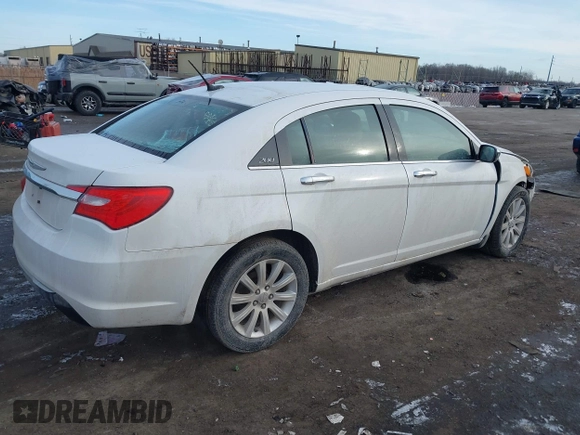2014 Chrysler 200 Limited with VIN 1C3CCBCG2EN186518, listed as a IAAI auction lot 41521448 with 63,527 mi miles and . Bid and sale history available at DreamBid. Image 4.
