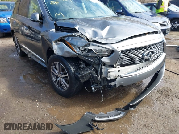 2019 Infiniti QX60 Luxe with VIN 5N1DL0MM5KC529818, listed as a IAAI auction lot 41785839 with 109,012 mi miles and . Bid and sale history available at DreamBid. Image 6.