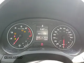 2015 Audi A3 Premium with VIN WAUACGFF2F1012988, listed as a Copart auction lot 59514345 with 80,249 mi miles and Salvage title. Bid and sale history available at DreamBid. Image 9.