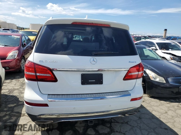 2017 Mercedes-Benz GLS 450 with VIN 4JGDF6EE2HA969047, listed as a Copart auction lot 50486924 with 53,350 mi miles and . Bid and sale history available at DreamBid. Image 6.