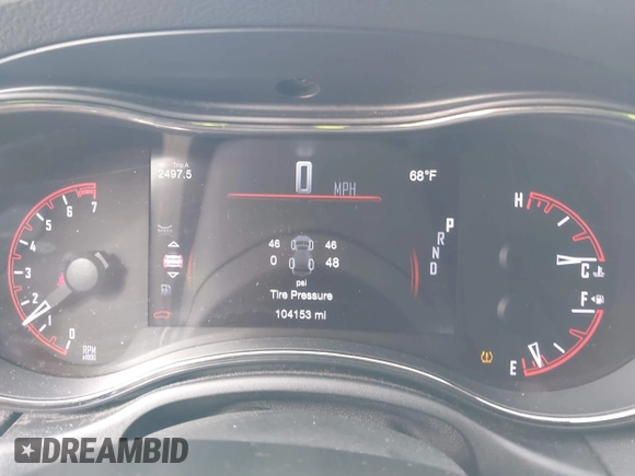 2019 Dodge Durango GT Plus with VIN 1C4RDJDG6KC561099, listed as a IAAI auction lot 41963187 with 104,153 mi miles and . Bid and sale history available at DreamBid. Image 7.