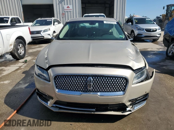 2017 Lincoln Continental Select z VIN 1LN6L9SK7H5630905, wystawiony jako Copart lot #46456375 z przebiegiem 51 942 mil mil oraz Szkoda całkowita • Salvage title. Historia ofert i sprzedaży dostępna na DreamBid. Obrazek 5.