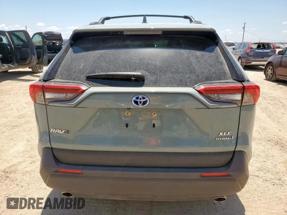 2023 Toyota RAV4 Hybrid XLE Premium with VIN JTMB6RFV4PD116089, listed as a Copart auction lot 61087995 with 18,837 mi miles and Clean title. Bid and sale history available at DreamBid. Image 6.