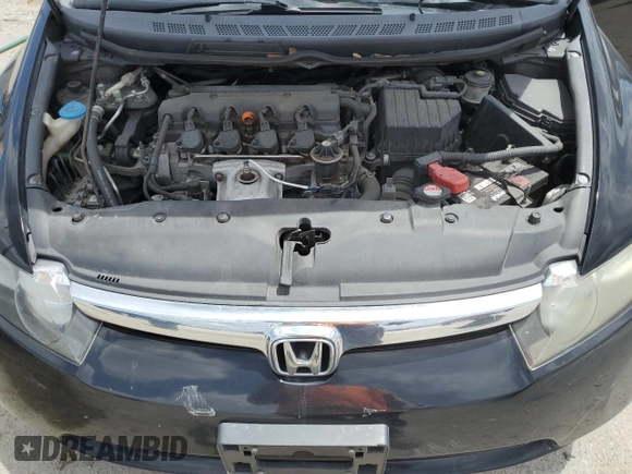 2008 Honda Civic LX with VIN 2HGFA16528H355518, listed as a Copart auction lot 58715425 with 163,409 mi miles and Salvage title. Bid and sale history available at DreamBid. Image 11.