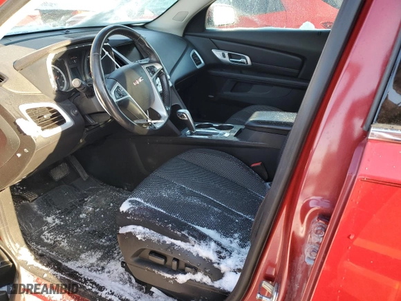 2015 GMC Terrain SLE with VIN 2GKFLRE38F6422353, listed as a Copart auction lot 87830925 with 136,031 mi miles and Salvage Title. Bid and sale history available at carsss.com. Image 7.
