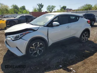 2018 Toyota C-HR XLE with VIN NMTKHMBX0JR001178, listed as a Copart auction lot 57107545 with 145,190 mi miles and Salvage title. Bid and sale history available at DreamBid. Image 1.