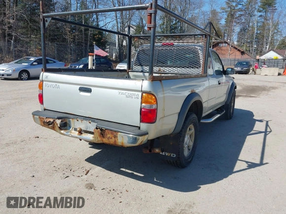 2003 Toyota Tacoma with VIN 5TEWN72N93Z225924, listed as a IAAI auction lot 41839787 with 308,638 mi miles. Bid and sale history available at carsss.com. Image 4.