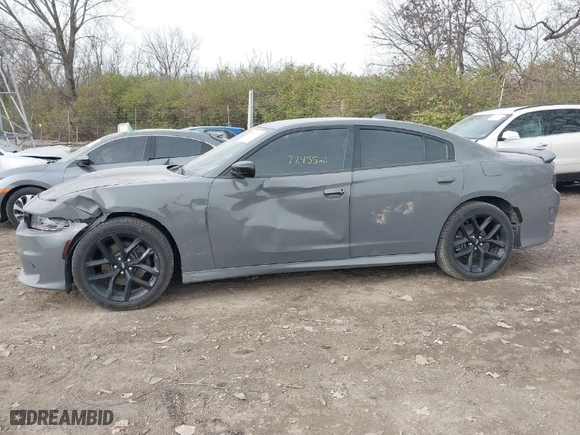 2019 Dodge Charger GT with VIN 2C3CDXHG9KH510877, listed as a IAAI auction lot 40842304 with NaN miles. Bid and sale history available at carsss.com. Image 14.
