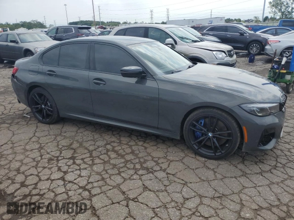 2022 BMW 3 Series M340i xDrive with VIN WBA5U9C07NFM06921, listed as a Copart auction lot 64725683 with 16,994 mi miles and . Bid and sale history available at DreamBid. Image 4.