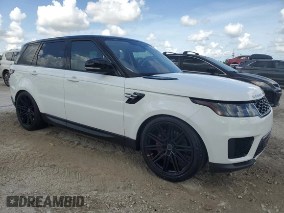2020 Land Rover Range Rover Sport SE with VIN SALWG2SU9LA882777, listed as a Copart auction lot 61793525 with 80,607 mi miles and Clean title. Bid and sale history available at DreamBid. Image 4.