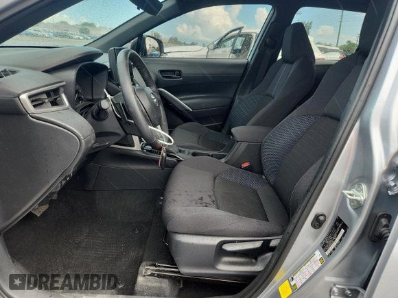 2024 Toyota Corolla Cross Hybrid S with VIN 7MUFBABG3RV047740, listed as a Copart auction lot 62395955 with 15,885 mi miles and Salvage title. Bid and sale history available at DreamBid. Image 7.