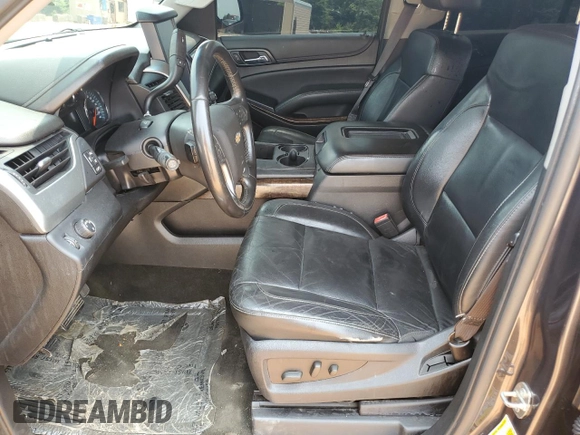 2015 Chevrolet Tahoe LT with VIN 1GNSCBKC0FR640692, listed as a Copart auction lot 59383635 with Not provided miles and Salvage title. Bid and sale history available at DreamBid. Image 7.