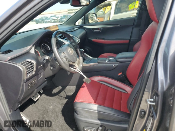 2019 Lexus NX 300 with VIN JTJBARBZ4K2203564, listed as a Copart auction lot 61621605 with 117,065 mi miles and Salvage title. Bid and sale history available at DreamBid. Image 7.