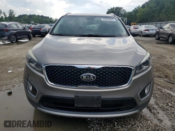 2017 Kia Sorento EX with VIN 5XYPH4A12HG291225, listed as a Copart auction lot 56944805 with 103,702 mi miles and Salvage title. Bid and sale history available at DreamBid. Image 5.