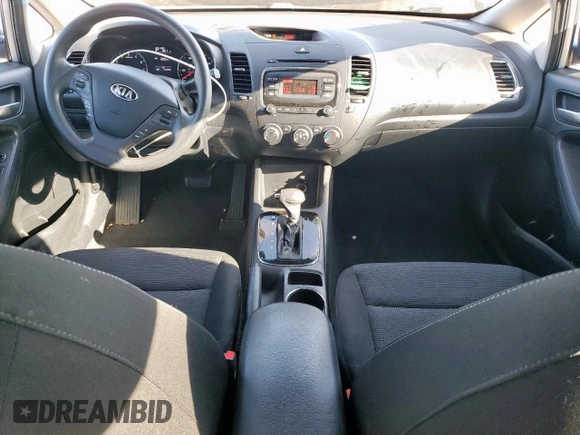 2017 Kia Forte LX with VIN 3KPFK4A73HE016526, listed as a Copart auction lot 47773845 with 54,299 mi miles and Salvage Title. Bid and sale history available at carsss.com. Image 8.