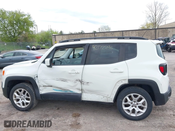 2015 Jeep Renegade Latitude with VIN ZACCJBBT0FPB76457, listed as a IAAI auction lot 42172296 with 75,568 mi miles and . Bid and sale history available at DreamBid. Image 14.