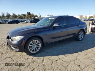 2016 BMW 3 Series 320i with VIN WBA8A9C52GK618301, listed as a Copart auction lot 48143695 with 94,799 mi miles and Salvage Title. Bid and sale history available at carsss.com. Image 1.