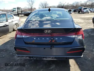 2025 Hyundai Elantra SEL Convenience with VIN KMHLS4DG6SU891344, listed as a Copart auction lot 44336305 with 2,777 mi miles and Salvage Title. Bid and sale history available at DreamBid. Image 6.