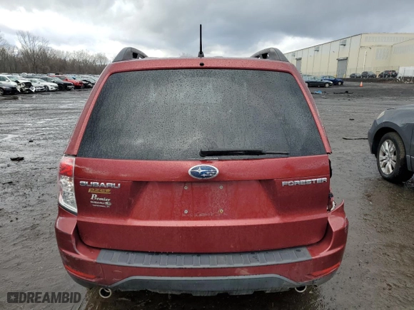2009 Subaru Forester (Natl) X w/Premium Pkg with VIN JF2SH63669H747235, listed as a Copart auction lot 52075745 with 167,992 mi miles and Salvage Title. Bid and sale history available at carsss.com. Image 6.
