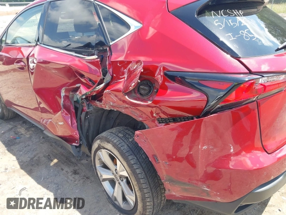 2017 Lexus NX 300h with VIN JTJBJRBZ5H2056423, listed as a IAAI auction lot 42322983 with 57,671 mi miles and . Bid and sale history available at DreamBid. Image 11.