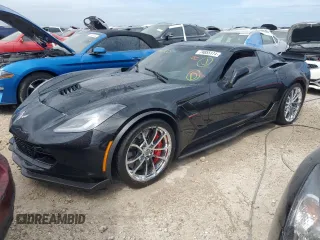 2017 Chevrolet Corvette with VIN 1G1Y12D78H5114063, listed as a Copart auction lot 74855174 with 21,520 mi miles and Salvage title. Bid and sale history available at DreamBid. Image 1.