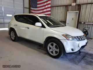 2005 Nissan Murano S with VIN JN8AZ08W45W442033, listed as a Copart auction lot 60627074 with 156,606 mi miles and Salvage Title. Bid and sale history available at carsss.com. Image 4.