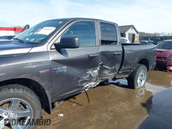 2018 Ram 1500 Tradesman with VIN 1C6RR7FT2JS208952, listed as a IAAI auction lot 41571537 with 116,709 mi miles and . Bid and sale history available at DreamBid. Image 6.