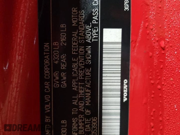 2008 Volvo C30 Version 1.0 z VIN YV1MK672382053906, wystawiony jako Copart lot #58716635 z przebiegiem 198 918 mil mil oraz Szkoda całkowita • Salvage title. Historia ofert i sprzedaży dostępna na DreamBid. Obrazek 13.