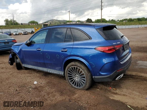 2023 Mercedes-Benz GLC 300 z VIN W1NKM4HB9PU033424, wystawiony jako Copart lot #58261345 z przebiegiem 6 704 mil mil oraz Szkoda całkowita • Salvage title. Historia ofert i sprzedaży dostępna na DreamBid. Obrazek 2.