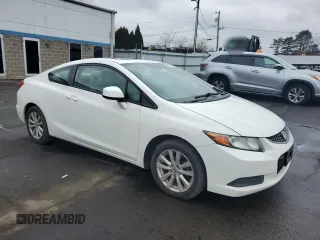 2012 Honda Civic Cpe EX-L with VIN 2HGFG3B06CH541589, listed as a Copart auction lot 52282275 with 137,635 mi miles and Salvage Title. Bid and sale history available at carsss.com. Image 4.