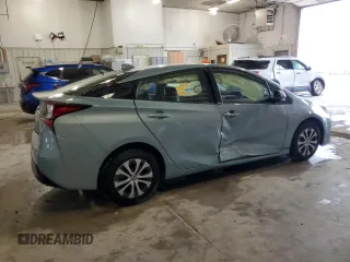 2022 Toyota Prius LE with VIN JTDL9MFU3N3034315, listed as a Copart auction lot 57041045 with 77,307 mi miles and Salvage title. Bid and sale history available at DreamBid. Image 3.