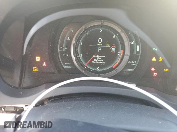 2019 Lexus RC 350 with VIN JTHHZ5BC2K5020865, listed as a Copart auction lot 83339104 with 29,473 mi miles and Salvage title. Bid and sale history available at DreamBid. Image 9.